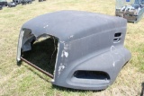 International fiberglass hood shell