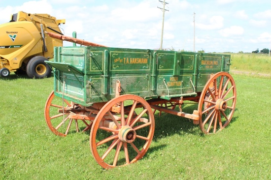 Peter Shuttler - TA Hansmann wood freight wagon