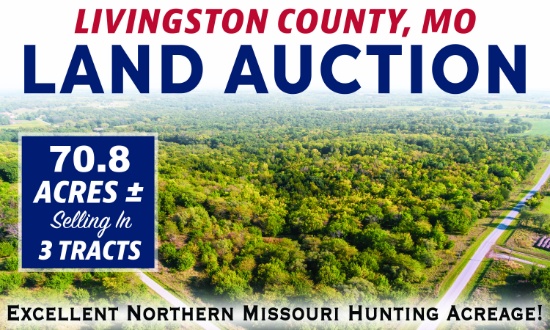 Livingston County, MO Land Auction - McClain