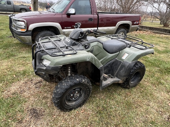 2014 Honda Rancher 400 ATV