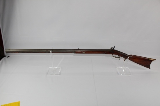 C.H. Beck Model side lock half stock muzzle loader