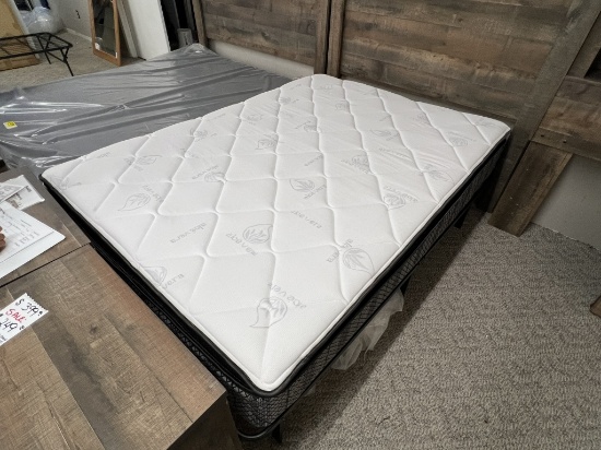 Solstice Veridian Black Collection Full Mattress