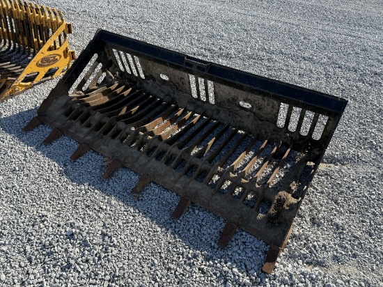 84” rock bucket