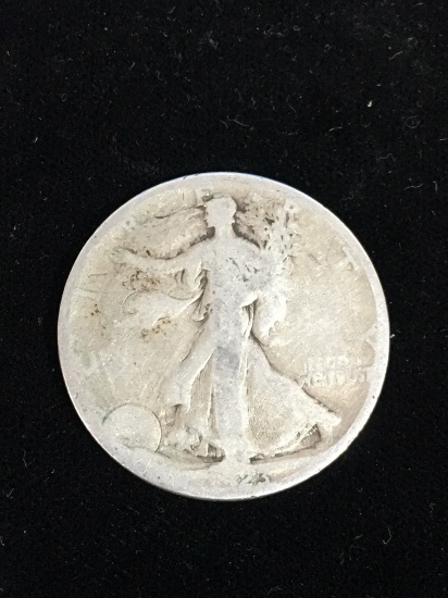 1923-S United States Walking Liberty Half Dollar - 90% Silver Coin