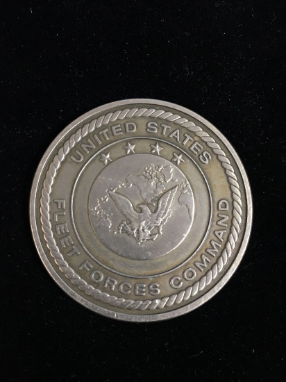 United States Fleet Forces Command Guidance and Shipping Military Challenge Coin
