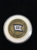 Rare Destroyer Squadron 22 Comdesron United States Navy Challenge Coin - Rare