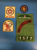 Lot of Vintage Girl Scouts Patches