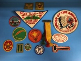 Huge Collection of Vintage Boy Scout Patches Lot