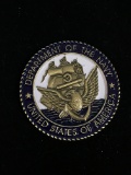 United States Navy Oath of Reenlistment Challenge Coin - Rare