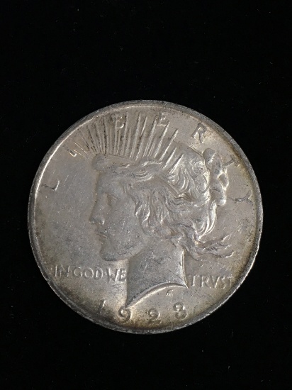 1923 United States Peace Silver Dollar - 90% Silver Coin