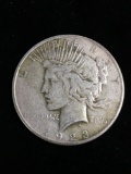 1923-S United States Peace Silver Dollar - 90% Silver Coin