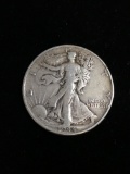 1944 United States Walking Liberty Half Dollar - 90% Silver Coin