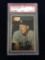 PSA Graded 1953 Bowman Color Don Lenhardt Browns Baseball Card