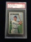 PSA Graded 1951 Bowman Johnny Wyrostek Reds Baseball Card