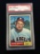 PSA Graded 1961 Topps Rocky Bridges Angels Baseball Card