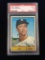 PSA Graded 1961 Topps Pete Burnside Senators Baseball Card