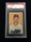 PSA Graded 1951 Bowman Cal Abrams Brooklyn Dodgers Baseball Card