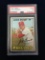 PSA Graded 1967 Topps Jackie Brandt Phillies Baseball Card