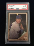 PSA Graded 1962 Topps Bob Will Cubs Baseball Card