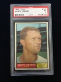 PSA Graded 1961 Topps Marty Keough Senators Baseball Card