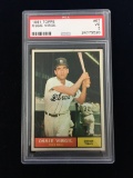 PSA Graded 1961 Topps Ossie Virgil Tigers Baseball Card