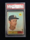 PSA Graded 1961 Topps Tracy Stallard Red Sox Baseball Card