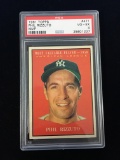 PSA Graded 1961 Topps Phil Rizzuto Yankees All-Star Baseball Card