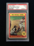 PSA Graded 1961 Topps Bobby Richardson Baseball Card