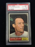 PSA Graded 1961 Topps Haywood Sullivan Athletics Baseball Card