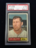 PSA Graded 1961 Topps Cal McLish White Sox Baseball Card