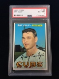 PSA Graded 1967 Topps Ray Culp Cubs Baseball Card