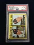 PSA Graded 1967 Topps Senators Stars Joe Coleman & Tim Cullen Baseball Card