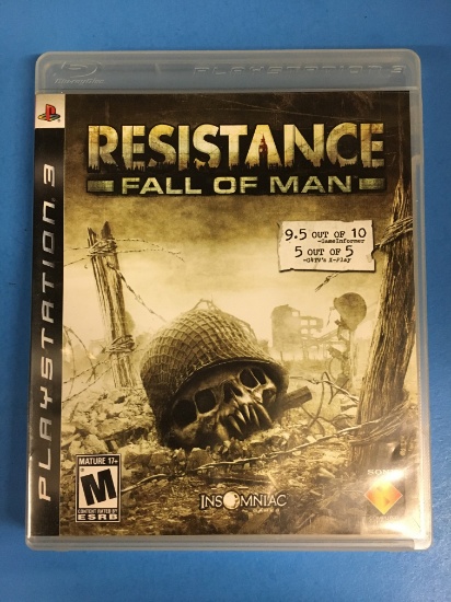 PS3 Playstation 3 Resistance Fall of Man Video Game