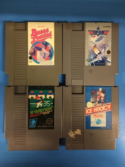 NES Nintendo Vintage Video Game Cartridge Lot Collection