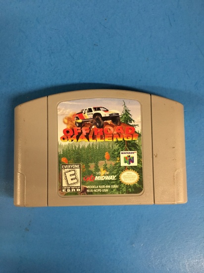 N64 Nintendo 64 Off Road Challenge Video Game Cartridge