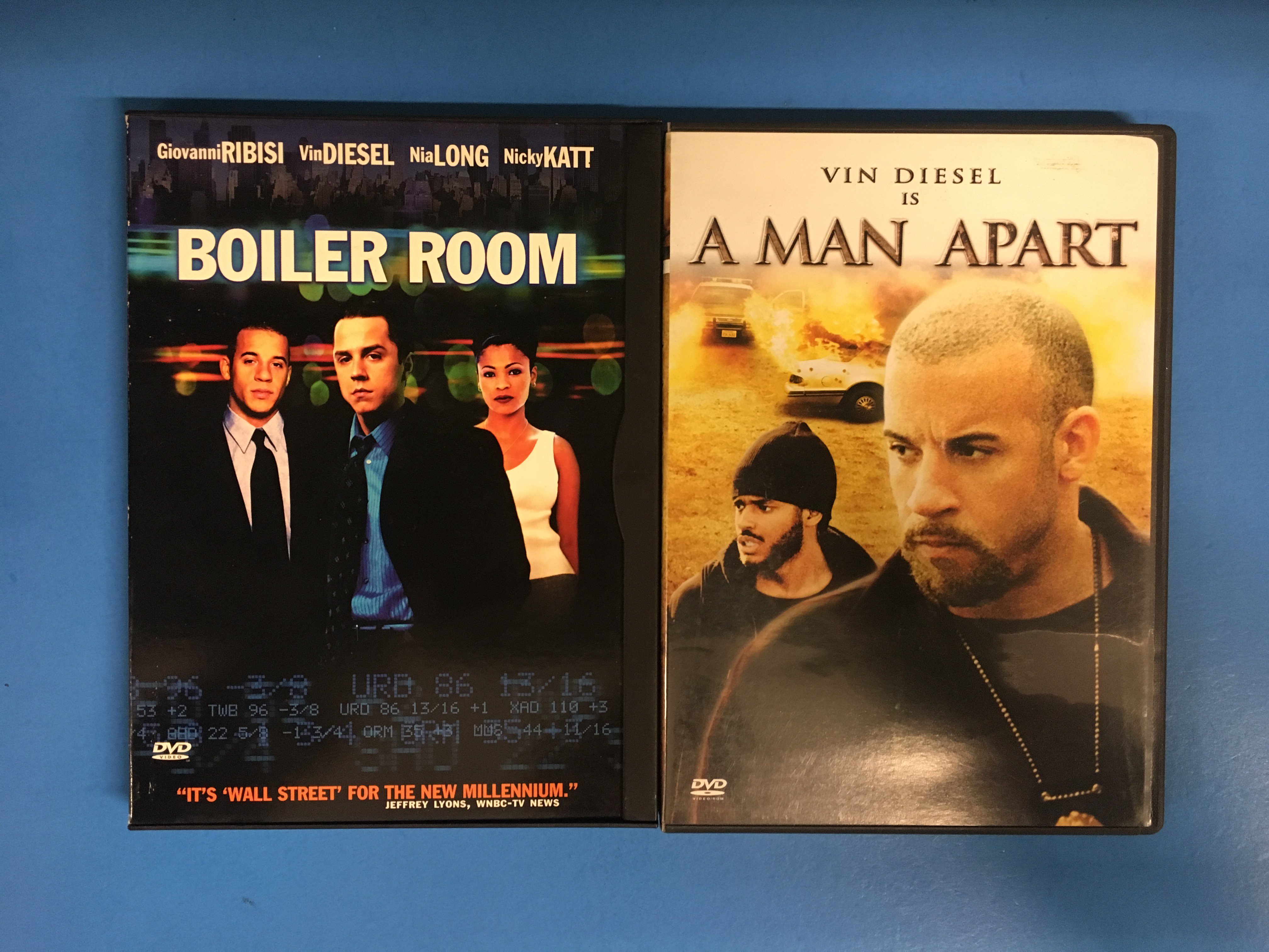 2 Movie Lot: VIN DIESEL: Boiler Room \u0026 A Man | Proxibid, image size:4032x3024