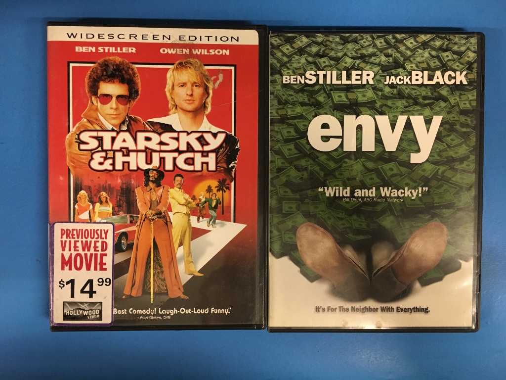 2 Movie Lot: BEN STILLER: Starsky & Hutch & Envy DVD | Computers &  Electronics Electronics CD's, DVD's, DVR's & Blue-rays | Online Auctions |  Proxibid
