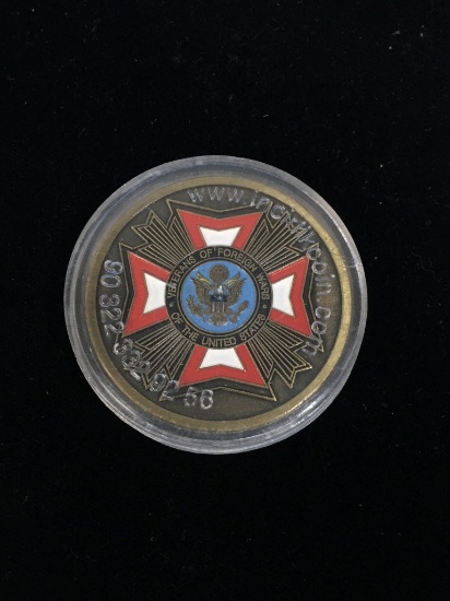 10/29 Military Challenge Coins Auction