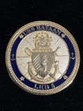 USS Bataan LHD-5 United States Navy Military Challenge Coin - RARE