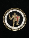 Put On the Full Armor of God Defend the Faith Challenge Coin