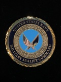 USS Frank Cable AS-40 Military Sealift Command US Navy Military Challenge Coin - RARE