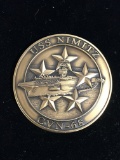 USS Nimitz CVN-68 United States Navy Military Challenge Coin - RARE