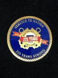 United States Coast Guard Thomas Jefferson Revenue Marine Challenge Coin - RARE