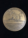 USS Rushmore LSD-47 United States Navy Military Challenge Coin - RARE