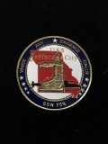USS Jefferson City SSN 759 United States Navy Military Challenge Coin - RARE