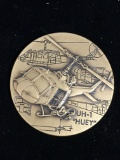 United States Military UH-1 Huey Helicopter Military Challenge Coin