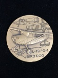 United States Military L-19 O-1 Bird Dog Airplane Challenge Coin
