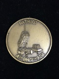 Patriot 4th Battalion 7th ADA Military Challenge Coin - VERY RARE