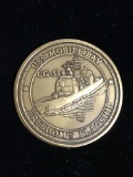 USS Mobile Bay CG-53 United States Navy Military Challenge Coin - RARE
