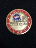 GW CVN-73 United States Navy Military Challenge Coin - RARE